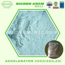 Acelerador químico de goma de la muestra libre de RICHON ZDEC / EZ para el guante del látex CAS NO: 14324-55-1